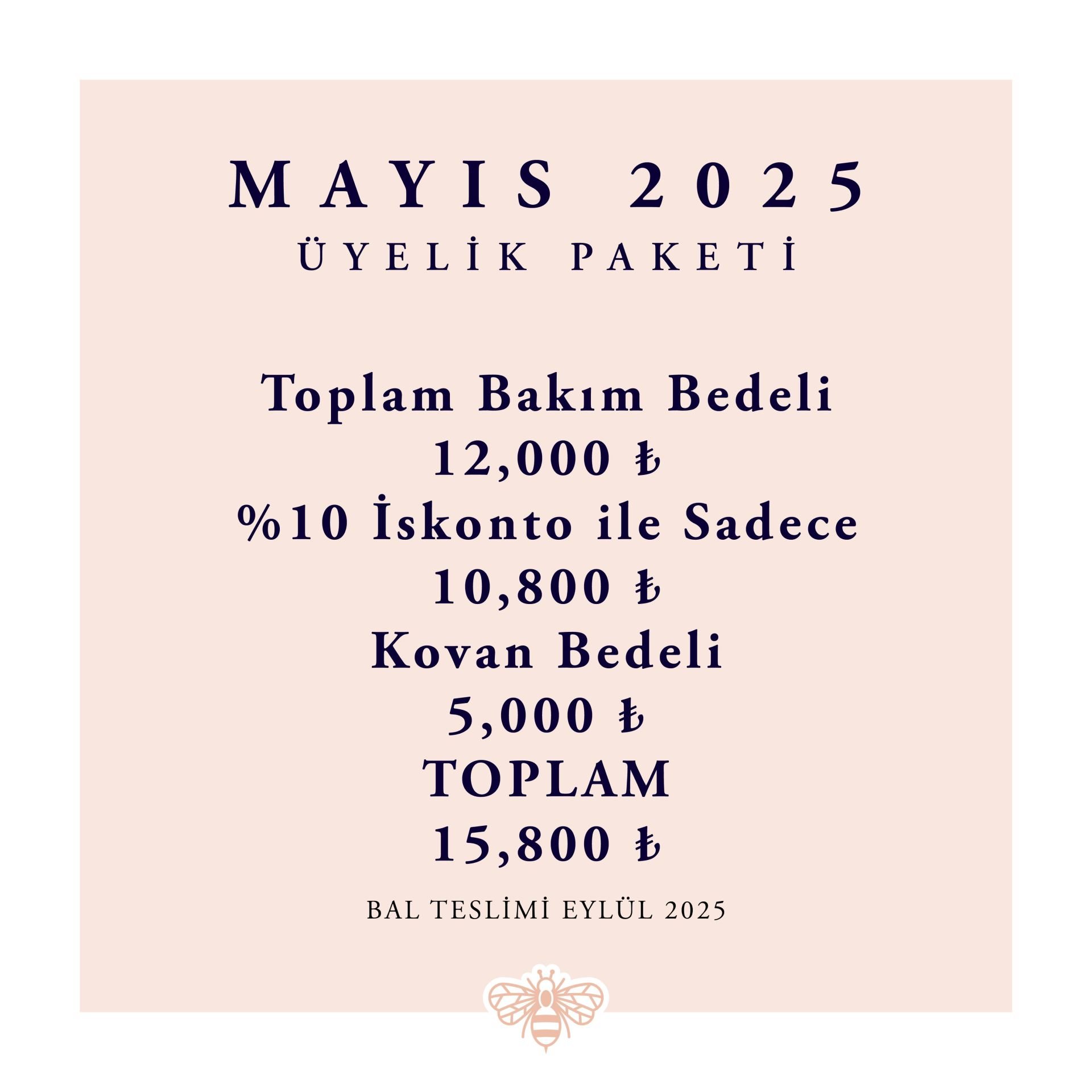Kovan Satın Alma paketi - MAYIS 2025
