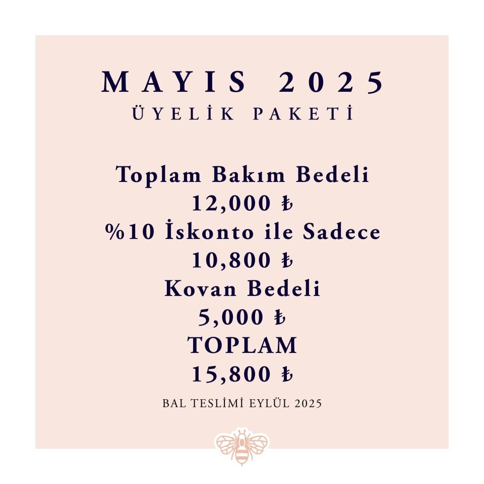 Kovan Satın Alma paketi - MAYIS 2025